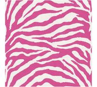 Zebra Stripe Effect Wallpaper Pink White Safari Animal Print Sample