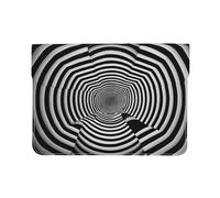 Zebra Stripes Premium Leather Laptop Sleeve for MacBook Air 13 Inch | Full-Print PU Leather Protective Case | Stylish Laptop Bag for Women & Men