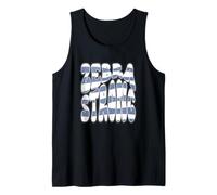 Zebra Strong - Ehlers-Danlos Syndrome Awareness Design Tank Top