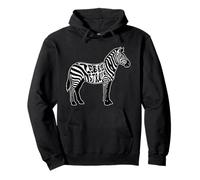 Zebra Strong Ehlers Danlos Syndrome Awareness EDS Warrior Pullover Hoodie