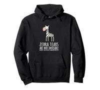 Zebra Tears Are Not Invisible - Rare Disease Awareness Pullover Hoodie