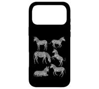 Zebra Vintage Sketch Art Wildlife Safari Animal Retro Nature Case for iPhone 17 Pro Max
