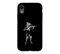 Zebra Violin Pop Art Musician Case for iPhone XR