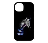Zebra Watercolor Feather African Boho Animal Safari Design Case for iPhone 13