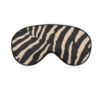 Zebra Wildlife Pattern Comfortable Sleep Eye Mask Soft Covers for Sleeping with Adjustable Strap