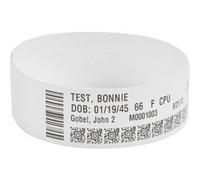 Zebra Z-Band Direct 10006995-7K Multipurpose Label 25.40 Mm Width X 279.40 Mm Le