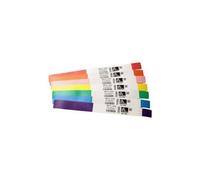 Zebra Z-Band Fun Wristband Cartridge Kit (Blue) 10012713-3K