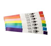 Zebra Z-Band Splash - printer labels (Orange, Self-adhesive printer label, Direct thermal, 1" x 10")