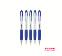 Zebra Z-Grip Max Retractable Ballpoint Pen Blue Ink Box 12