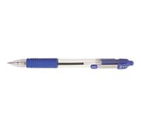 Zebra Z-Grip Retractable Ballpoint Pen Blue 0.6 mm Medium Ballpoint Refillable Pack of 12