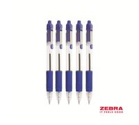 Zebra Pen Ballpoint Pen Z-Grip – Retractable, Blue Ink, Medium Point – 12pk