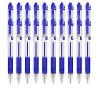 Zebra Z-Grip Retractable Ballpoint Pen - Economy Pack of 20 (Blue)