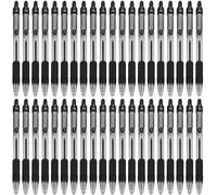 Zebra Z-Grip Retractable Ballpoint Pens, Black, 40-Pack, Economy Set