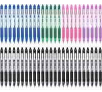Zebra Z-Grip Smooth Ballpoint Pen 1.0mm Tip Assorted (Pack 50) - 02760