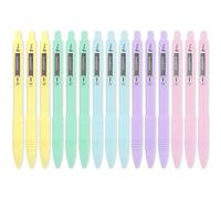 Zebra Z-Grip Smooth Ballpoint Pen - 1.0mm - Black Ink - 3 of Each Pastel Barrel - Pack of 15
