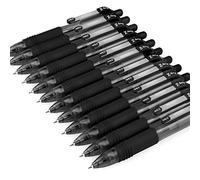Zebra Z-Grip Smooth Mini Retractable Ballpoint Pens - 1.0mm - Black - Pack of 12