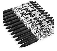 Zebra Z-Grip Smooth Retractable Ballpoint Pen - 1.0mm - Black Ink - Camo Barrel - Pack of 12
