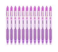 Zebra Z-Grip Smooth - Retractable Ballpoint Pen - Violet - Pack of 12