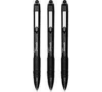 Zebra Z-Grip Smooth - Retractable Ballpoint Pen - 3 Pack - Black