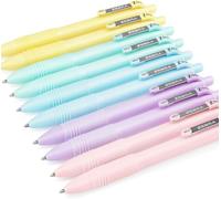 Zebra Z-Grip Smooth - Retractable Ballpoint Pen - Economy Pack of 20 - Black Ink - Pastel Barrels