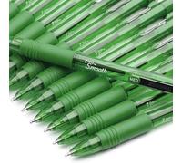 Zebra Z-Grip Smooth - Retractable Ballpoint Pen - Economy Pack of 20 (Green)