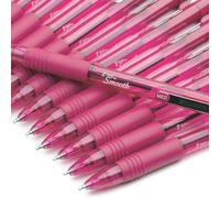Zebra Z-Grip Smooth - Retractable Ballpoint Pen - Economy Pack of 20 (Pink)