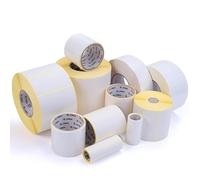 Zebra Z-Select 2000D, 12 Rolls (930 Labels Per Roll), Direct Thermal Label Paper, Permanent Adhesive, Excellent Print Quality, Excellent Low Temperature Resistance - 102mm x 76mm - 25mm Core