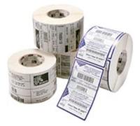Zebra Z-Select 2000T White Self-adhesive printer label Die-cut label Roll Paper Thermal transfer