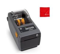 Zebra ZD411 Printer, Direct Thermal, 203DPI, USB, USB Host, Modular Connectivity Slot, BTLE5, EZPL, ZD4A022-D01M00EZ (Zebra ZD410 Replacement) with Cleaning Cloth
