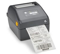 Zebra ZD421 | Direct Thermal 203 dpi USB Printer | Desktop Printer for Various Label Types | 4 inch Width ZD4A042-D01M00EZ | No Thermal Ribbon Required | Includes Jetset Software