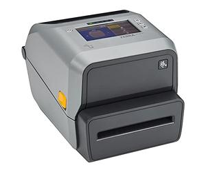 Zebra ZD621t Printer with Cutter - 203 dpi - Direct Thermal Transfer - 104 mm Max Print Width BTLE LAN Serial (RS-232), USB, USB Host Interfaces (ZD6A142-32EF00EZ)