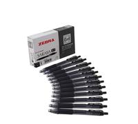 ZEBRA ZEB46810 Pens, 0.7mm, Black (Set of 12)