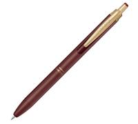 ゼブラ(ZEBRA) Zebra Sarasa Grand Gel Ink Rollerball Pen, 0.5mm Fine Point, Water-Based Vintage Ink Color, Red Black, P-JJ57-VRB