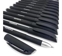 Zebra ZGE Gel Ink Stick Pen - 0.7mm Ink - Matte Barrel - Black Ink - Class Pack of 20 Pens