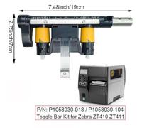Zebra ZT410/ZT411 Thermal Printer Switch Lever Kit P1058930-018 & P1058930-104 - ABS and Metal Construction For Reliable Switching PerFormance