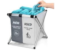 Zebrabox Shoe Covers Disposable Foldable Shoe Cover Dispenser Box Fabric Storage Bin Holder for Open House, Real Estate Agent Supplies, Disposable Shoe Covers for Home Hospital Lab(Dark Gray&White