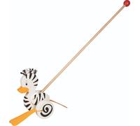 Zebrad Duck Push Along Animal Goki Multi 1 Pack