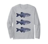 Zebrafish Danio rerio Freshwater Aquarium Fishkeeper Long Sleeve T-Shirt