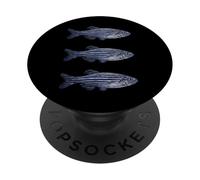 Zebrafish Danio rerio Freshwater Aquarium Fishkeeper PopSockets Adhesive PopGrip