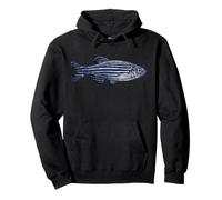 Zebrafish Danio rerio Freshwater Aquarium Fishkeeper Pullover Hoodie