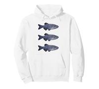 Zebrafish Danio rerio Freshwater Aquarium Fishkeeper Pullover Hoodie