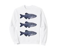 Zebrafish Danio rerio Freshwater Aquarium Fishkeeper Sweatshirt