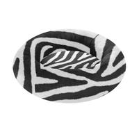 Zebras Printed White Black Pet Dog Beds Warm & Cozy fluffier Puppy Beds for Small Size Pets Supplies