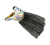 Zebras Tassels Rings Adjustable Size Artistic Designs Great for Personalize Styles and Special Occasions Animal Head Fashion Rings
