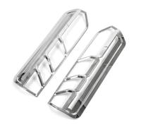ZEC AUTO Rear Tail Light Frame Trims Compatible with Ford Transit MK8 2013-2018 Models, High-Grade Stainless Steel Chrome Stop Lamp Guard, 2-Piece Exterior Styling Accessory Set