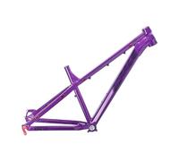 ZECHAO 26er 27.5inch Mountain Bike Frame Hardtail DH/XC/AM Frame 17'' Disc Brake Quick Release 135mm Aluminum Alloy Hard Frame(Purple)
