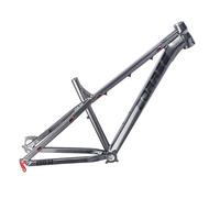 ZECHAO 26er 27.5inch Mountain Bike Frame Hardtail DH/XC/AM Frame 17'' Disc Brake Quick Release 135mm Aluminum Alloy Hard Frame(Titanium)