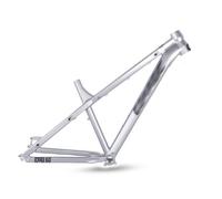 ZECHAO 26er 27.5inch Mountain Bike Frame Hardtail DH/XC/AM Frame 17'' Disc Brake Quick Release 135mm Aluminum Alloy Hard Frame(Silver)