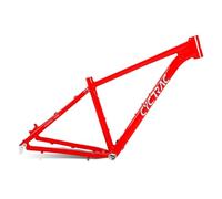 ZECHAO 27.5IN 29er E-Bike Frame Quick Release 135mm,for Rear/Mid Drive Motor 15''/17''/19'' Mountain Bike Frame External Battery Case(Red,29 * 15")