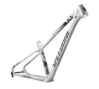 ZECHAO 29ER MTB Bike Frame, Thru Axle 12x142mm Boost Aluminium Alloy XC BB92*41mm Routing Internal Disc Brake Bicycle Frame(Silver,Large)